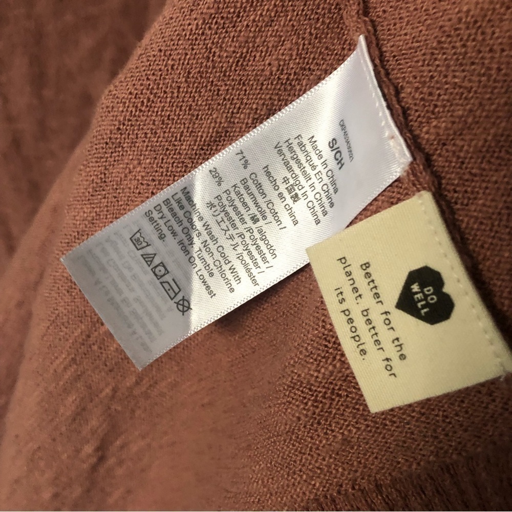Madewell Light Open Pocket Cardigan in Pink S - Picture 8 of 11
